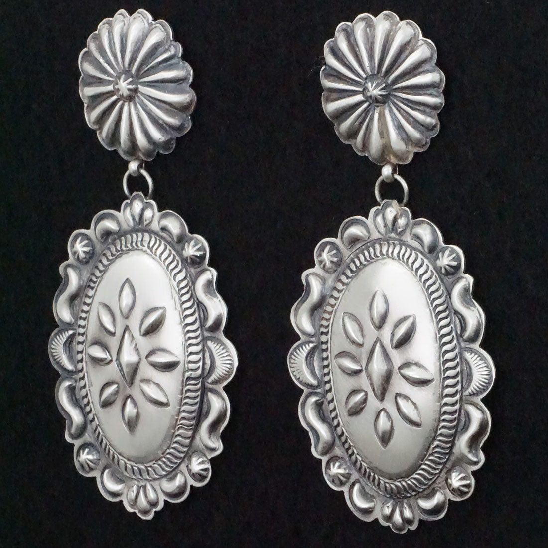 Eugene Charley Sterling Silver Earrings