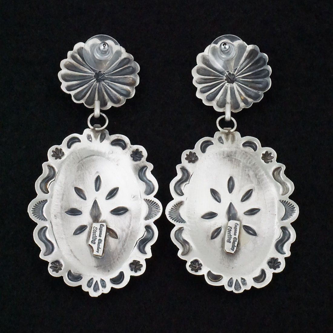 Eugene Charley Sterling Silver Earrings