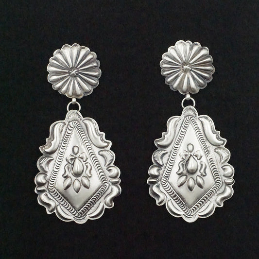 Eugene Charley Sterling Silver Earrings