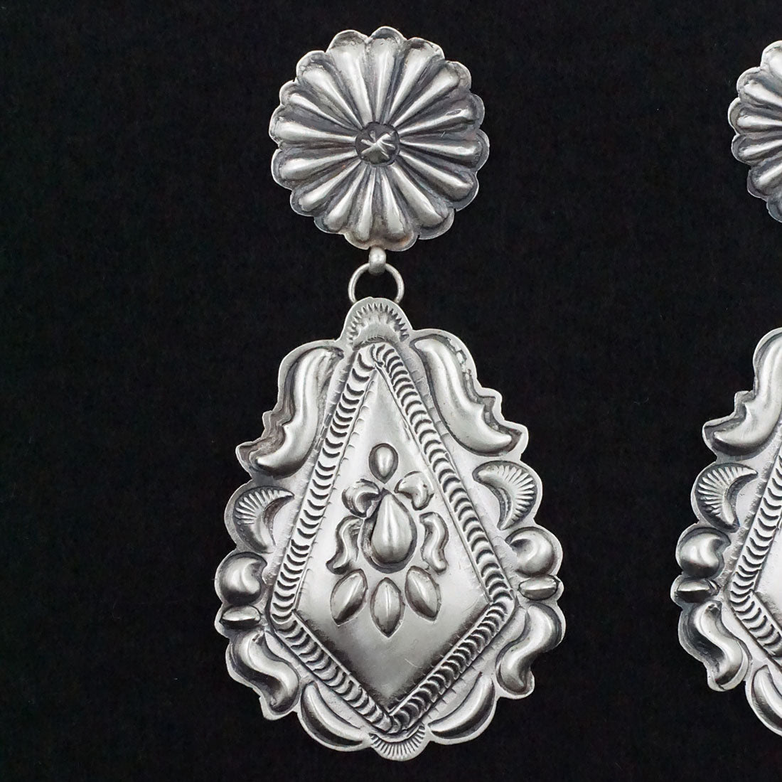 Eugene Charley Sterling Silver Earrings