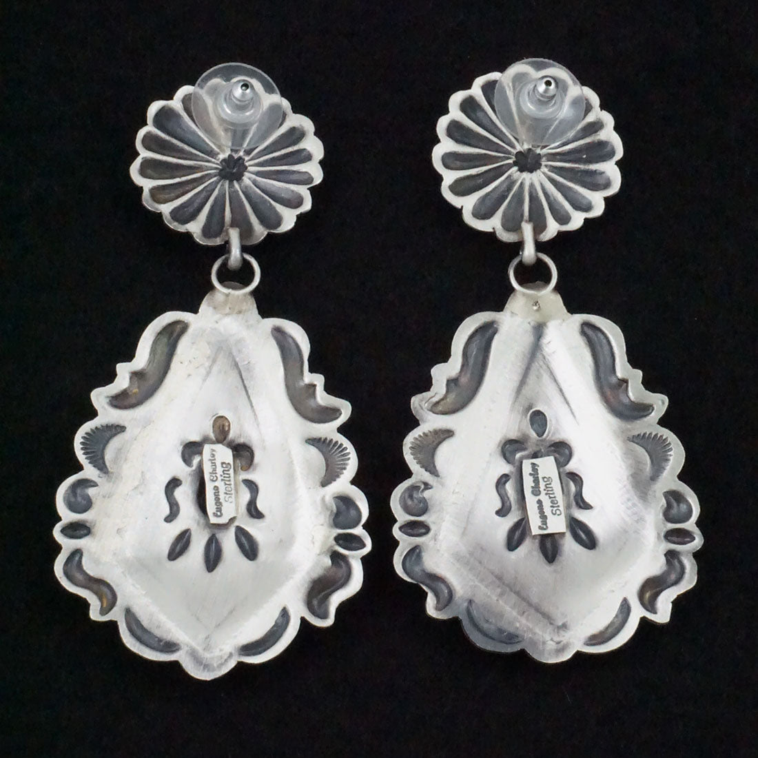 Eugene Charley Sterling Silver Earrings