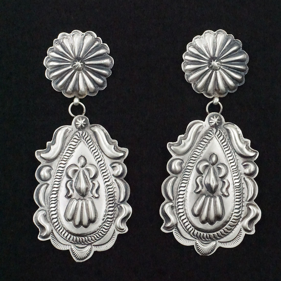 Eugene Charley Sterling Silver Earrings