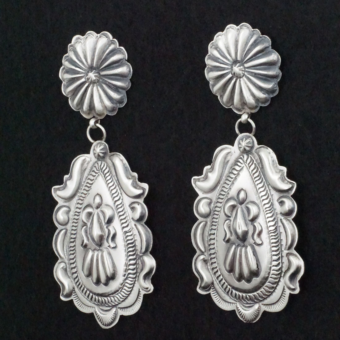 Eugene Charley Sterling Silver Earrings