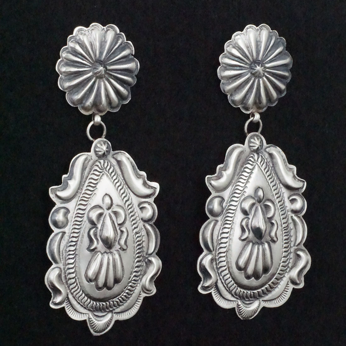 Eugene Charley Sterling Silver Earrings