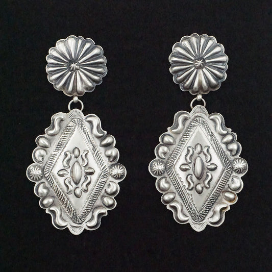 Eugene Charley Sterling Silver Earrings