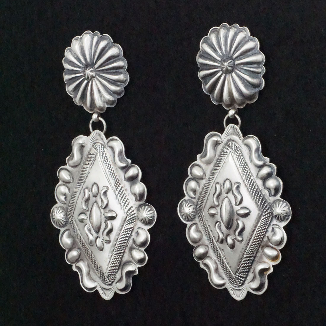 Eugene Charley Sterling Silver Earrings