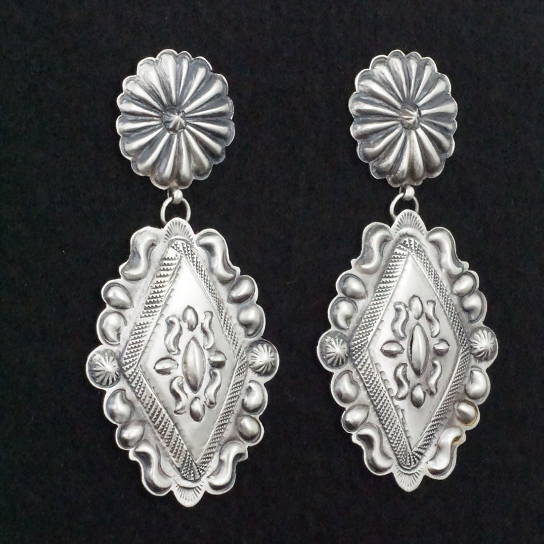 Eugene Charley Sterling Silver Earrings