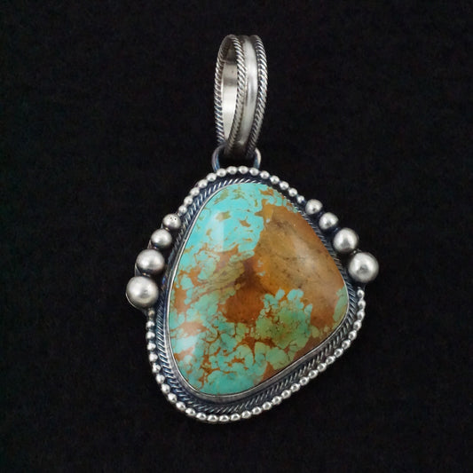 Kathleen Livingston Turquoise & Sterling Silver Pendant