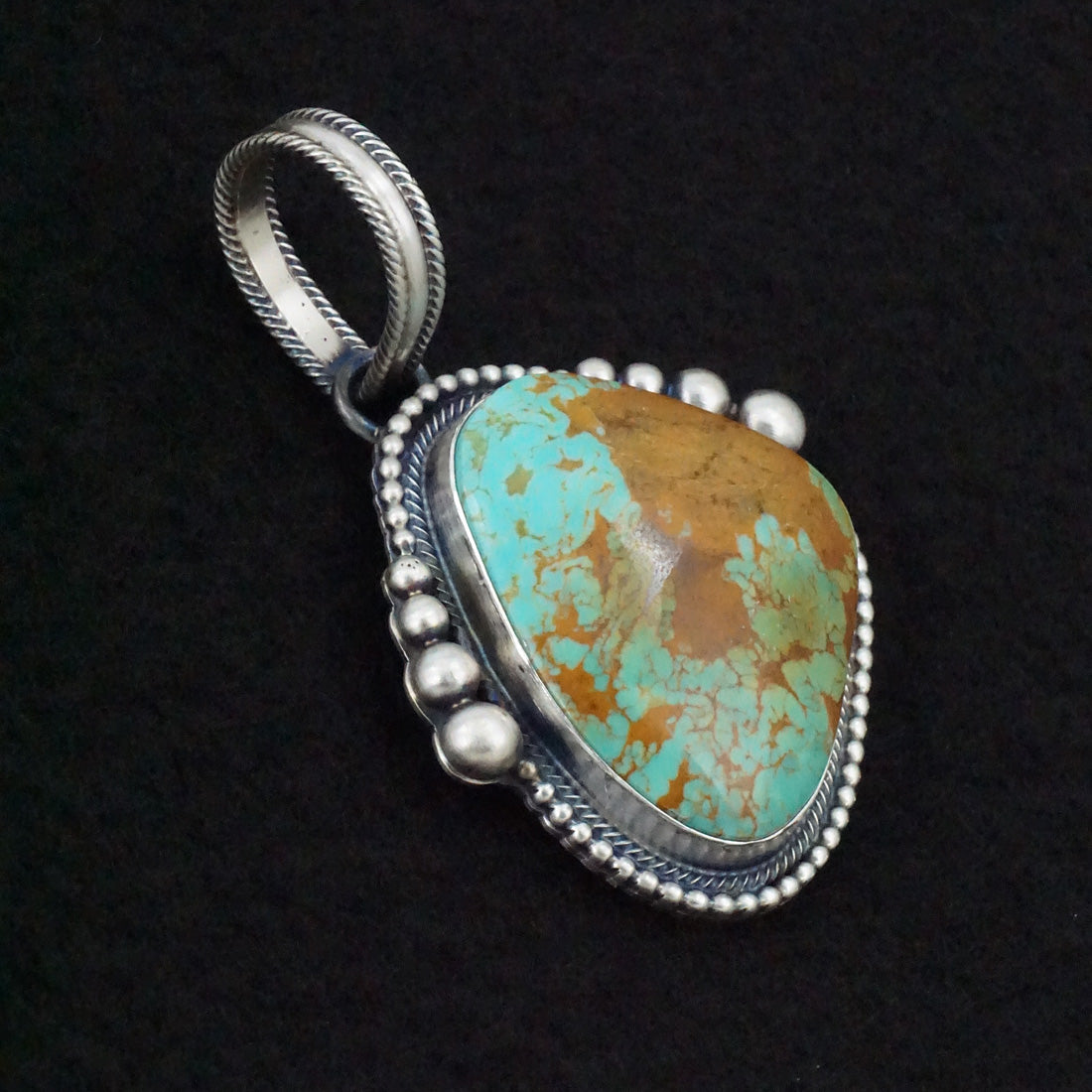 Kathleen Livingston Turquoise & Sterling Silver Pendant