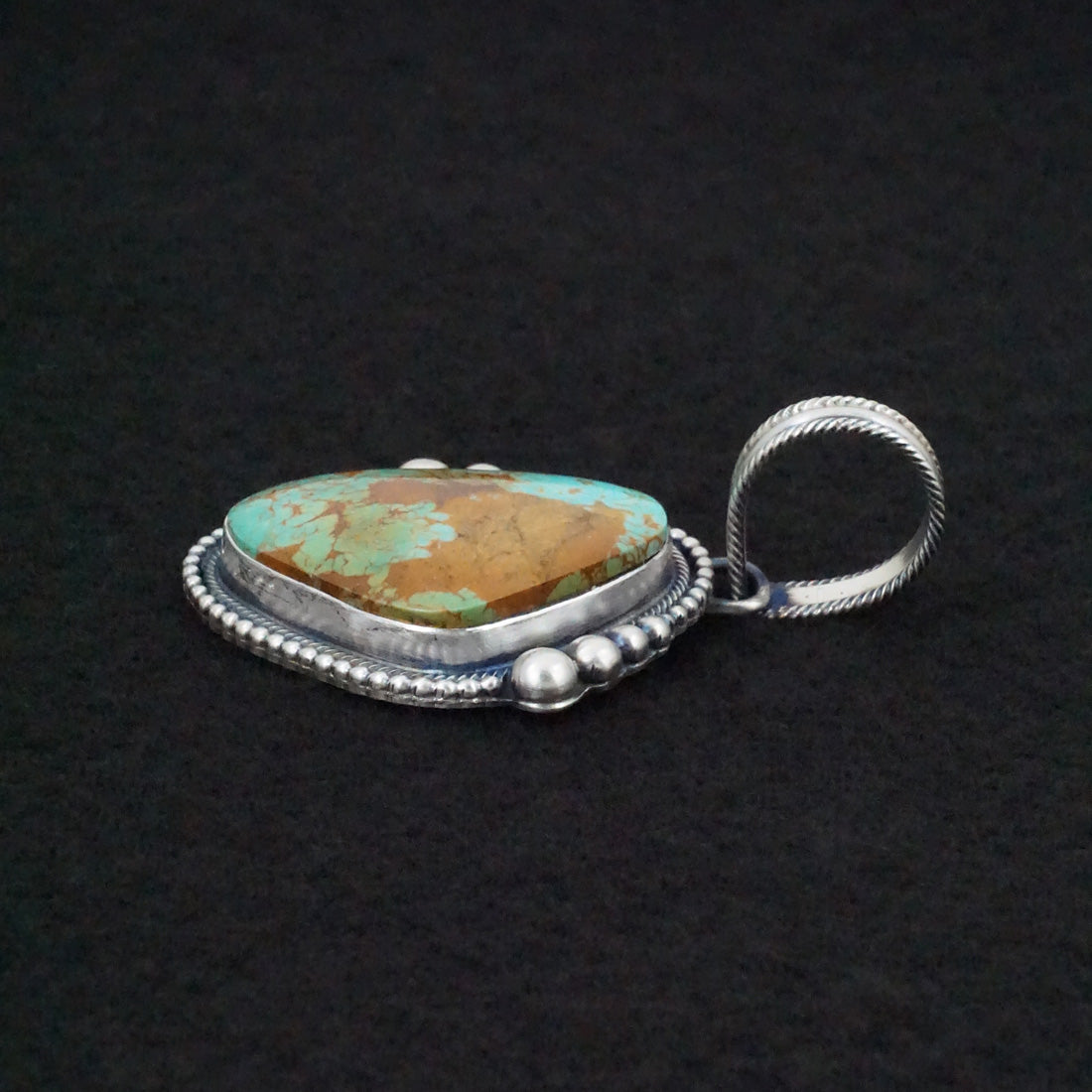 Kathleen Livingston Turquoise & Sterling Silver Pendant