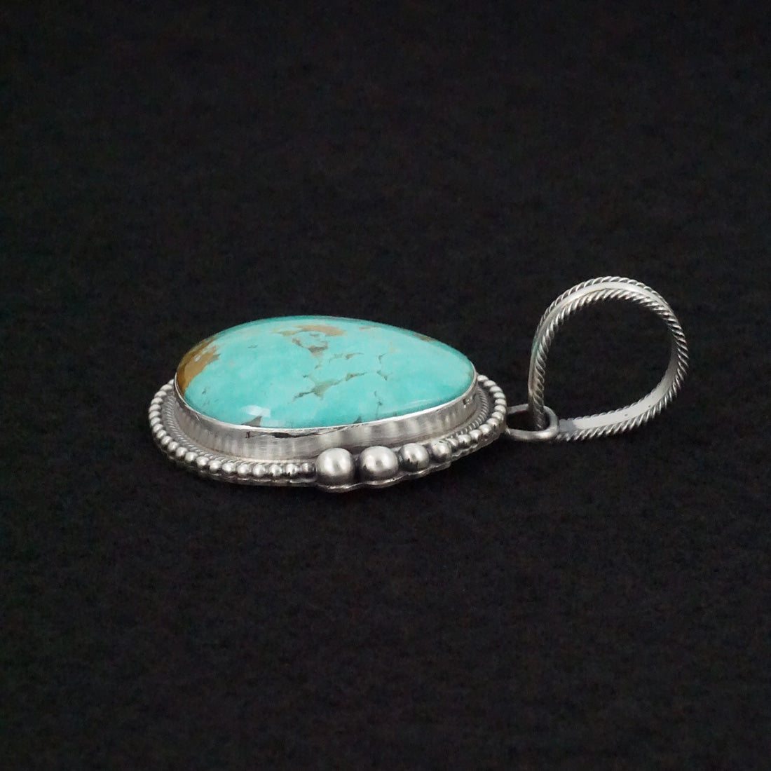 Kathleen Livingston Turquoise & Sterling Silver Pendant