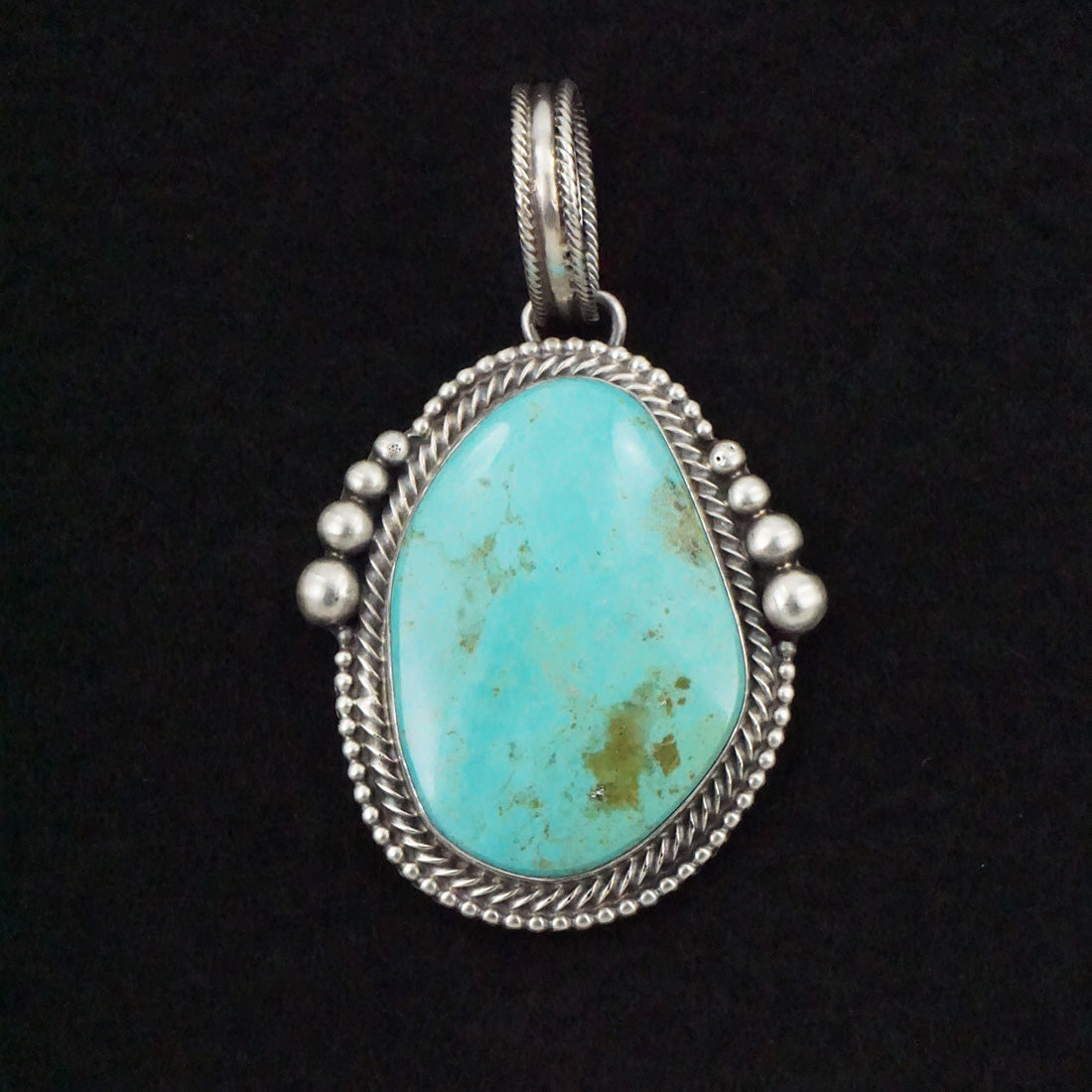 Kathleen Livingston Turquoise & Sterling Silver Pendant