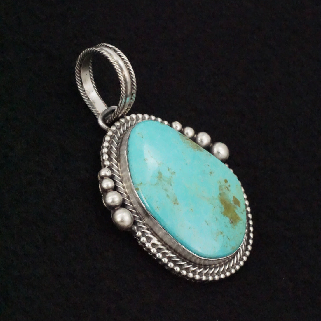 Kathleen Livingston Turquoise & Sterling Silver Pendant