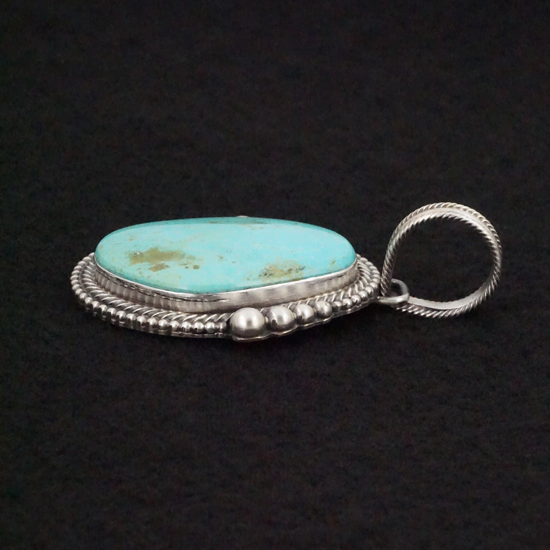 Kathleen Livingston Turquoise & Sterling Silver Pendant