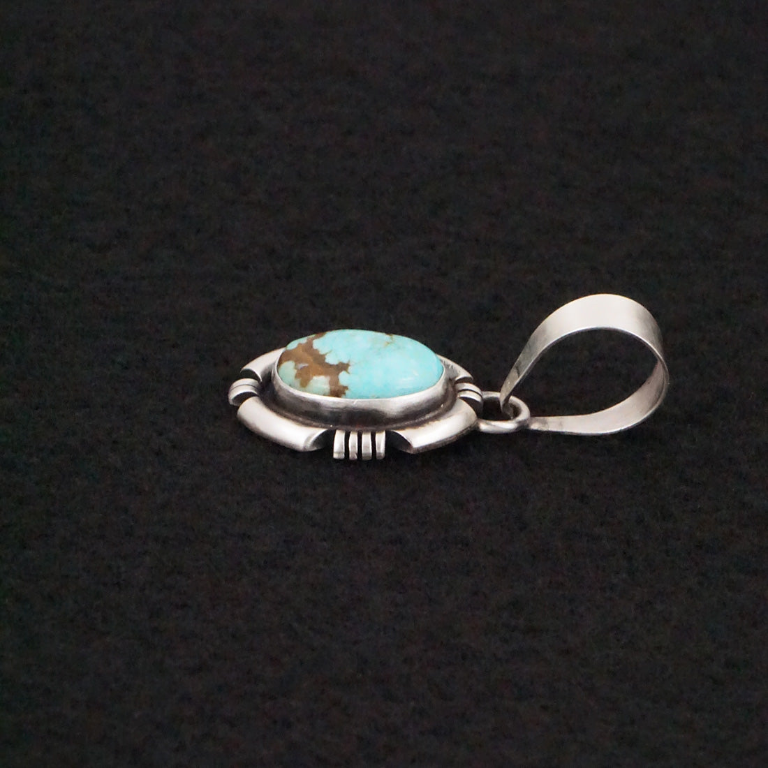 Randy Billy Turquoise & Sterling Silver Pendant