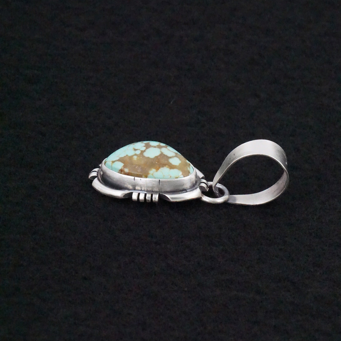 Randy Billy Turquoise & Sterling Silver Pendant