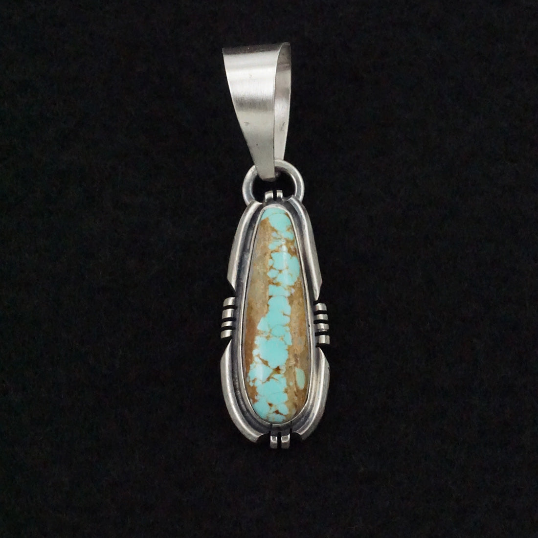 Randy Billy Turquoise & Sterling Silver Pendant