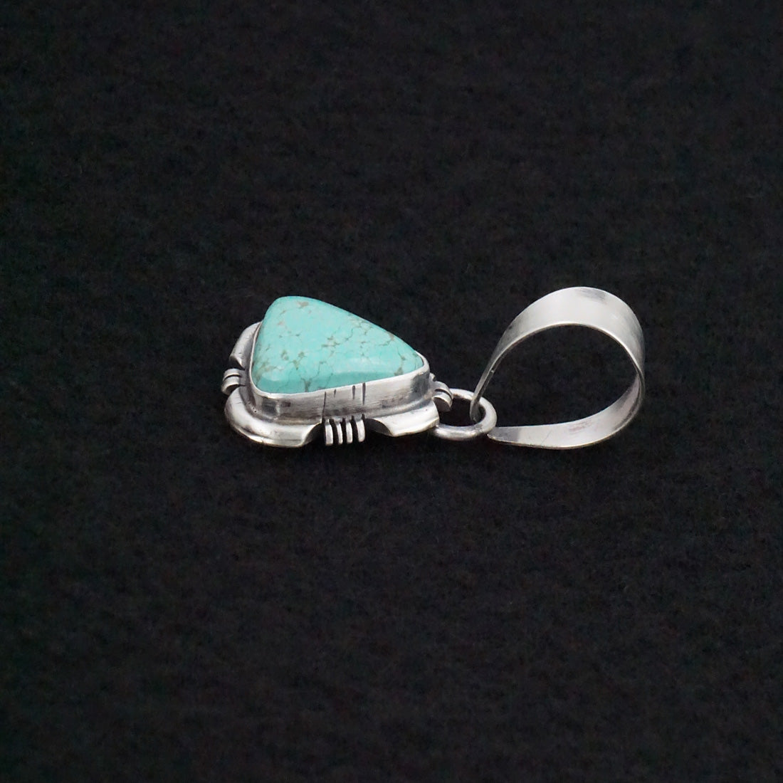 Randy Billy Turquoise & Sterling Silver Pendant