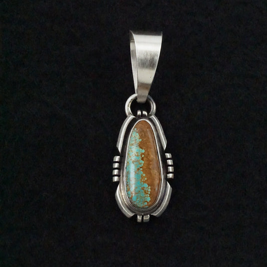 Randy Billy Turquoise & Sterling Silver Pendant