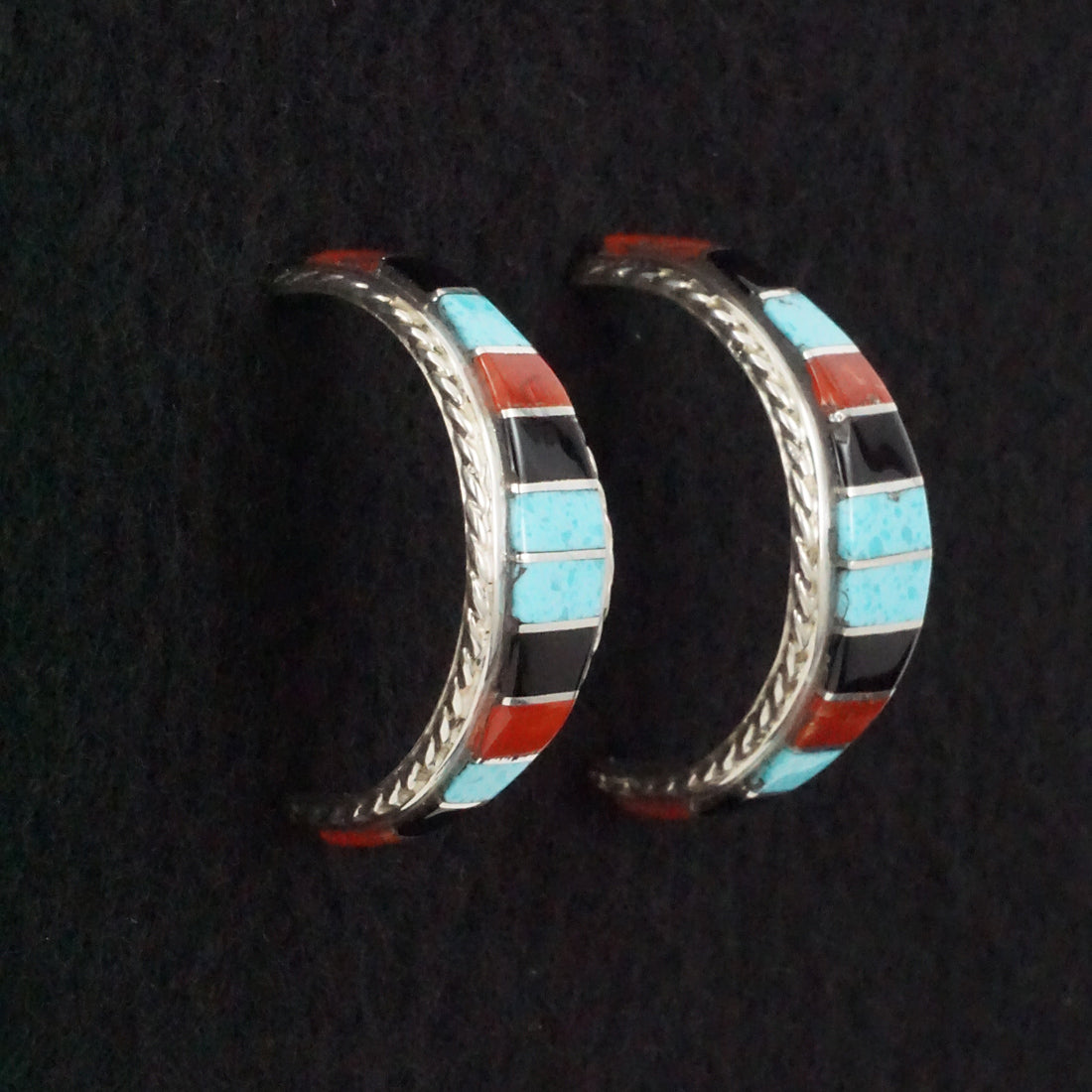 Millie Peynesta Multi-Stone & Sterling Silver Earrings