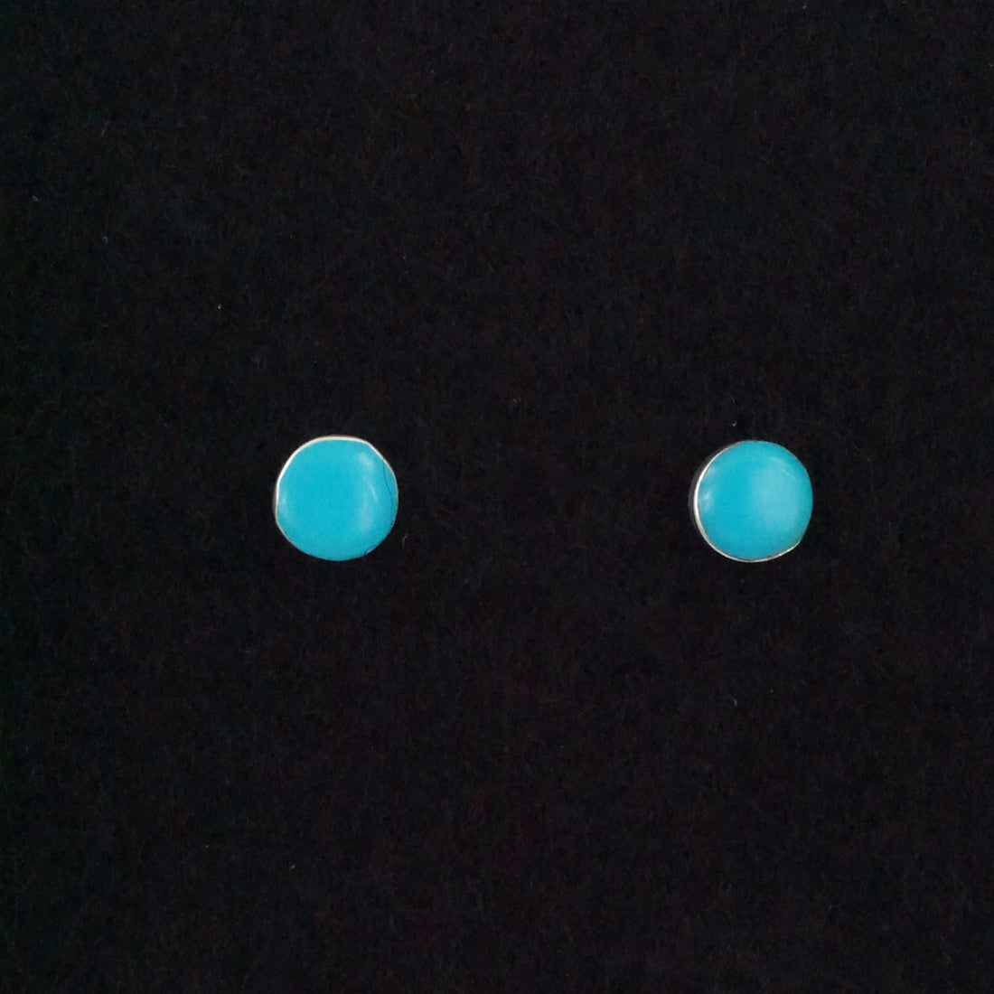 Celena Rosetia Turquoise & Sterling Silver Earrings