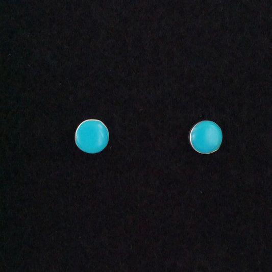 Celena Rosetia Turquoise & Sterling Silver Earrings