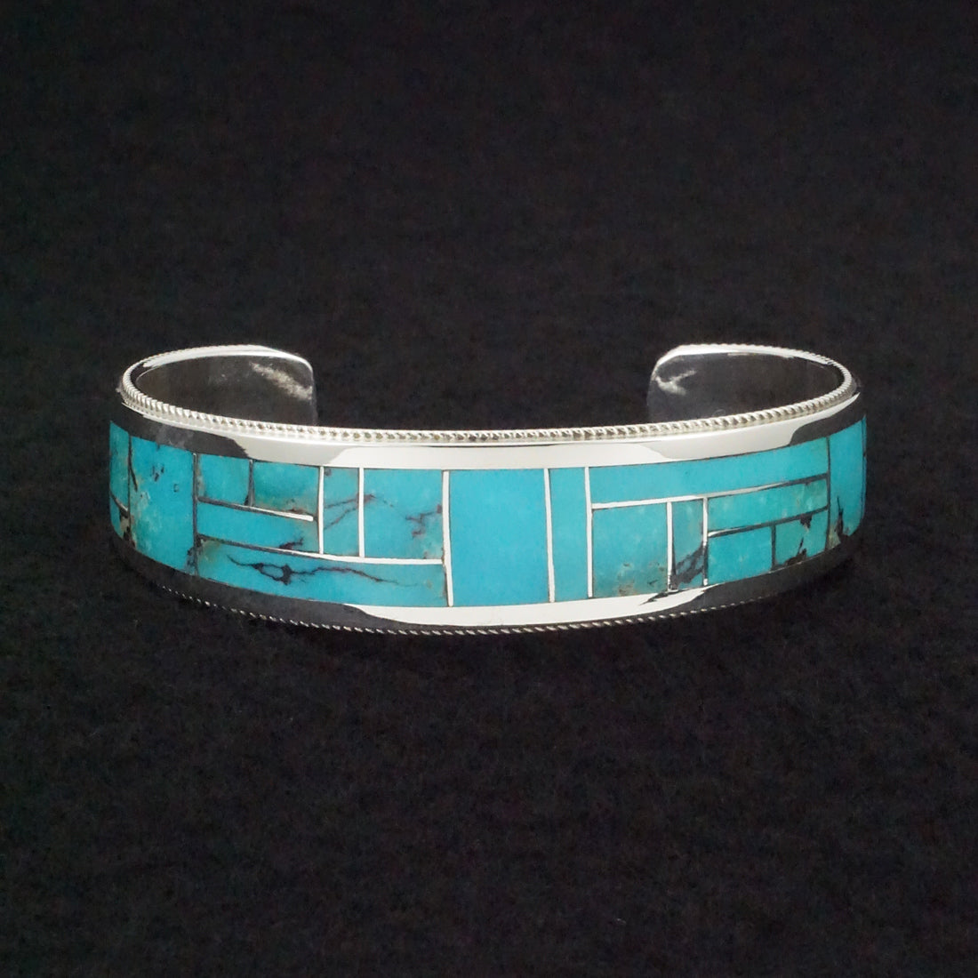 Rickel & Glendora Booqua Turquoise & Sterling Silver Bracelet