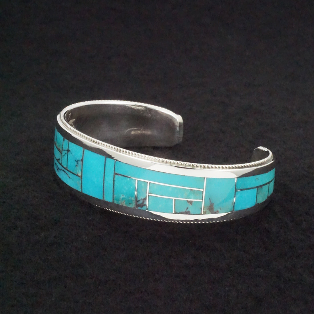 Rickel & Glendora Booqua Turquoise & Sterling Silver Bracelet