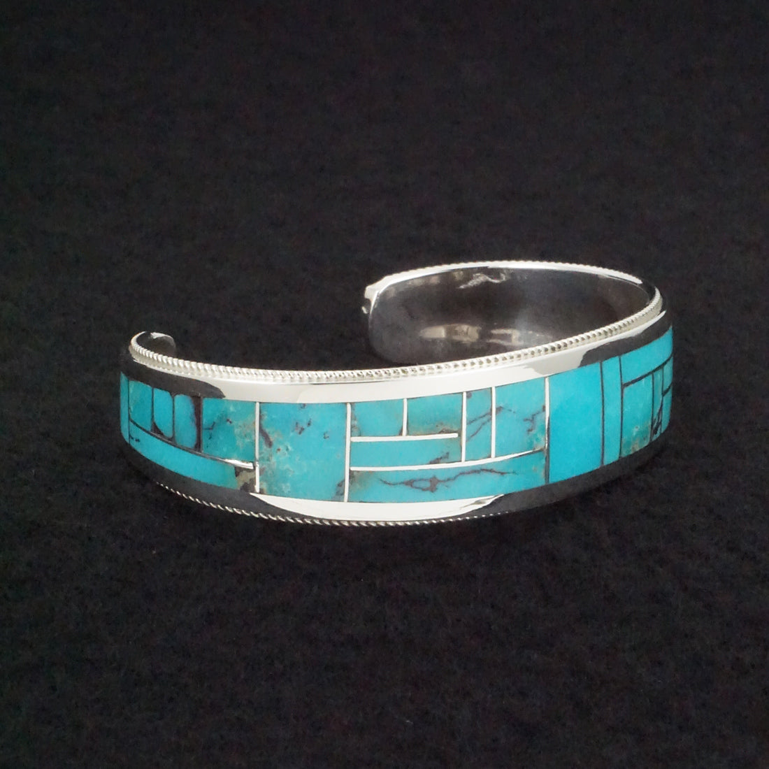 Rickel & Glendora Booqua Turquoise & Sterling Silver Bracelet