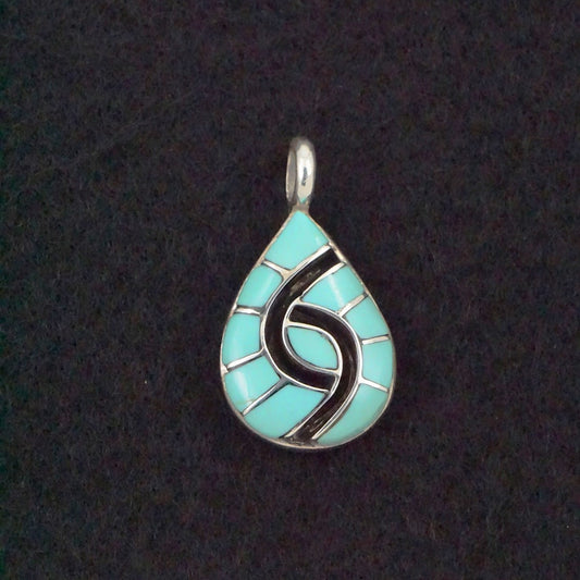 Amy Wesley Turquoise & Sterling Silver Pendant