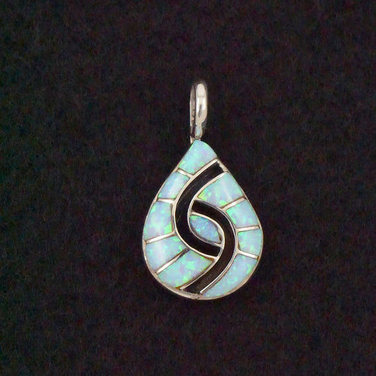 Amy Wesley Opalite & Sterling Silver Pendant