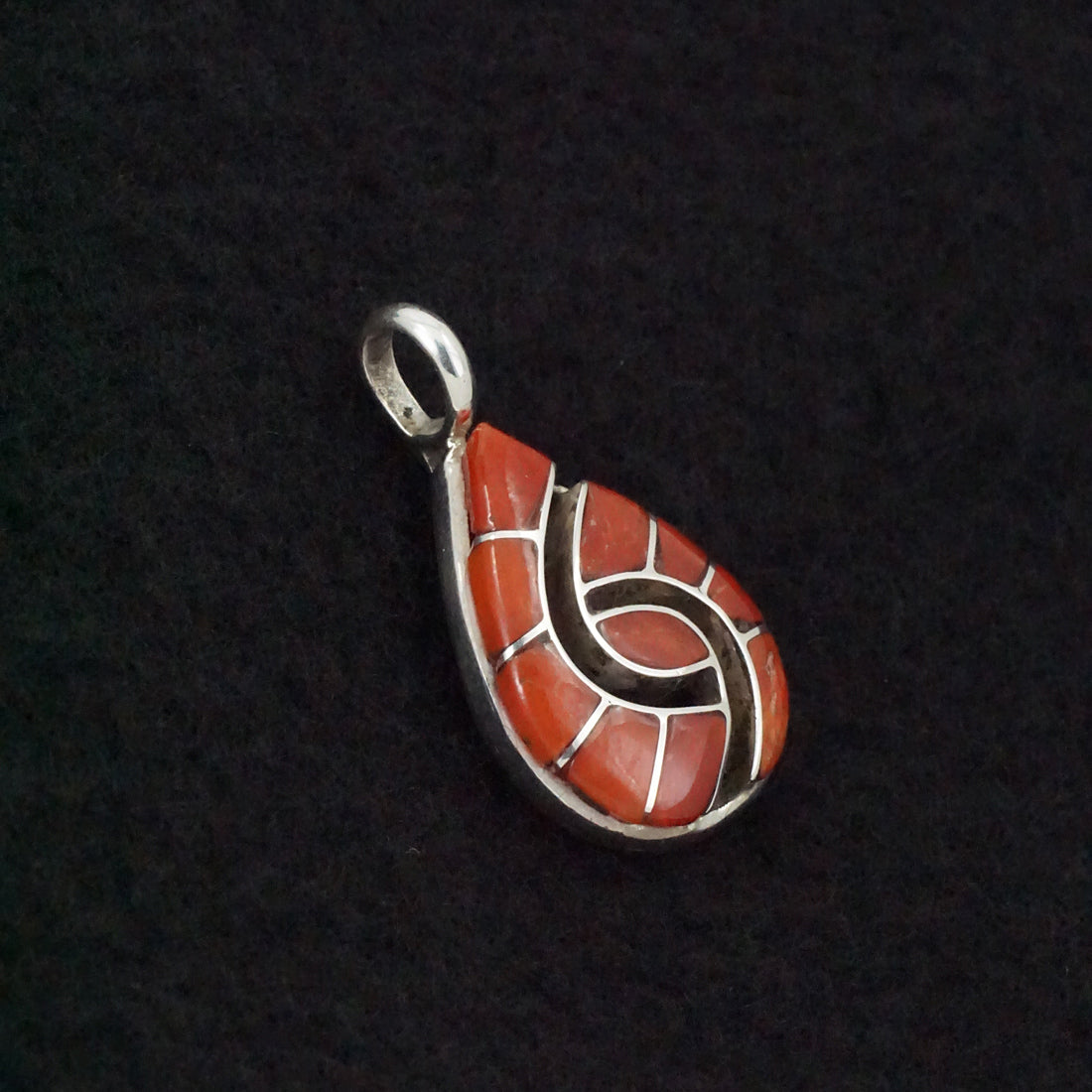 Amy Wesley Coral & Sterling Silver Pendant