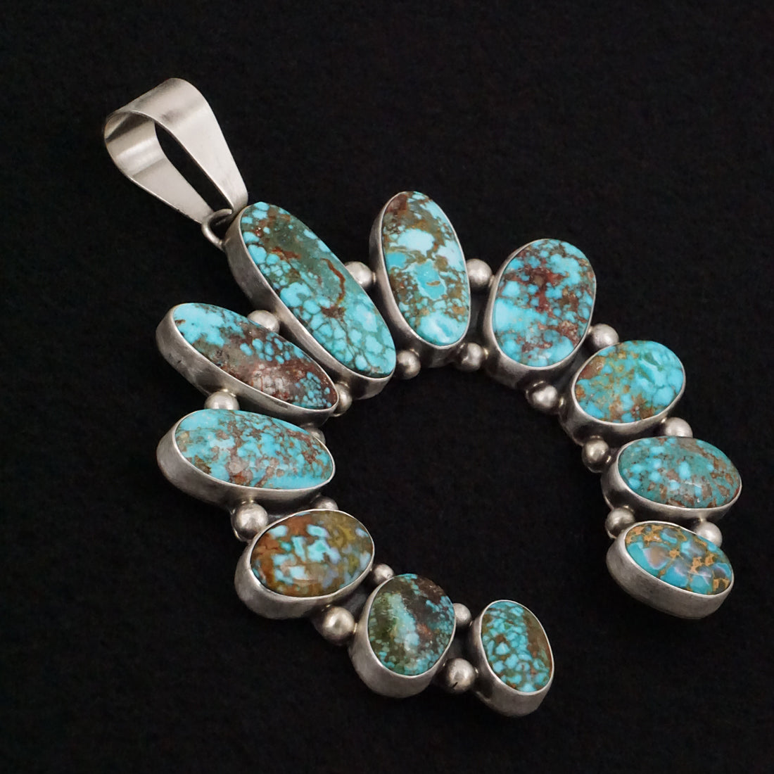 Darrin Livingston Turquoise & Sterling Silver Pendant