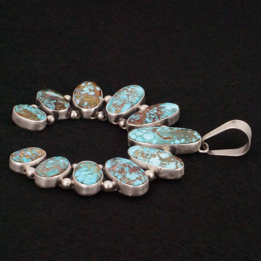 Darrin Livingston Turquoise & Sterling Silver Pendant