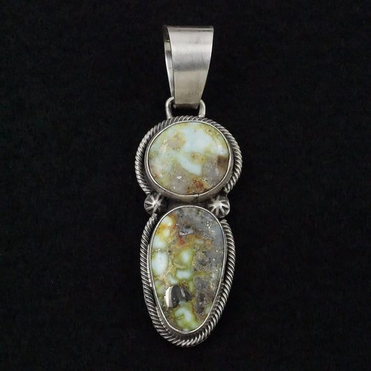 Bobby Johnson Variscite & Sterling Silver Pendant