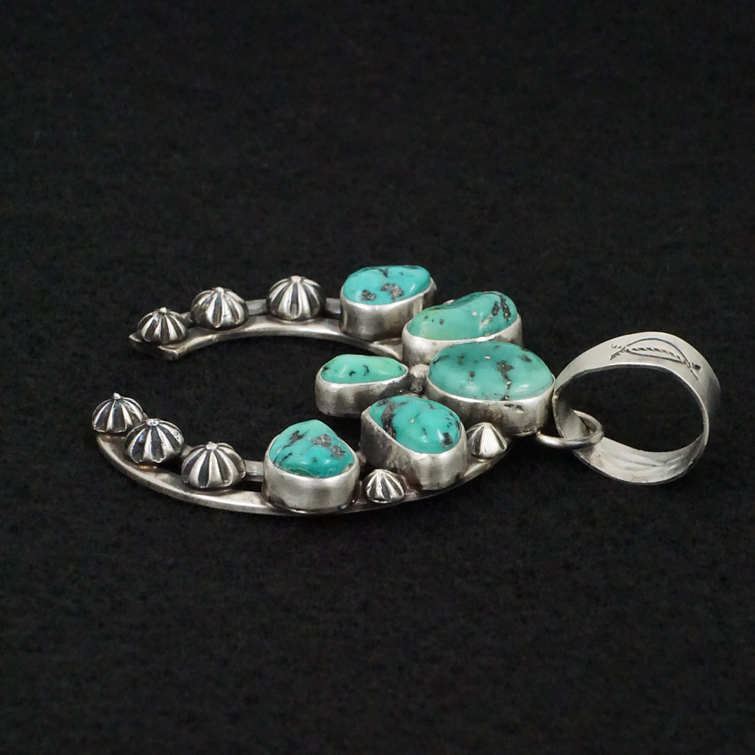 Darrin Livingston Turquoise & Sterling Silver Pendant