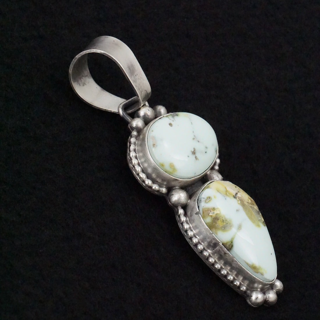 Bobby Johnson Variscite & Sterling Silver Pendant