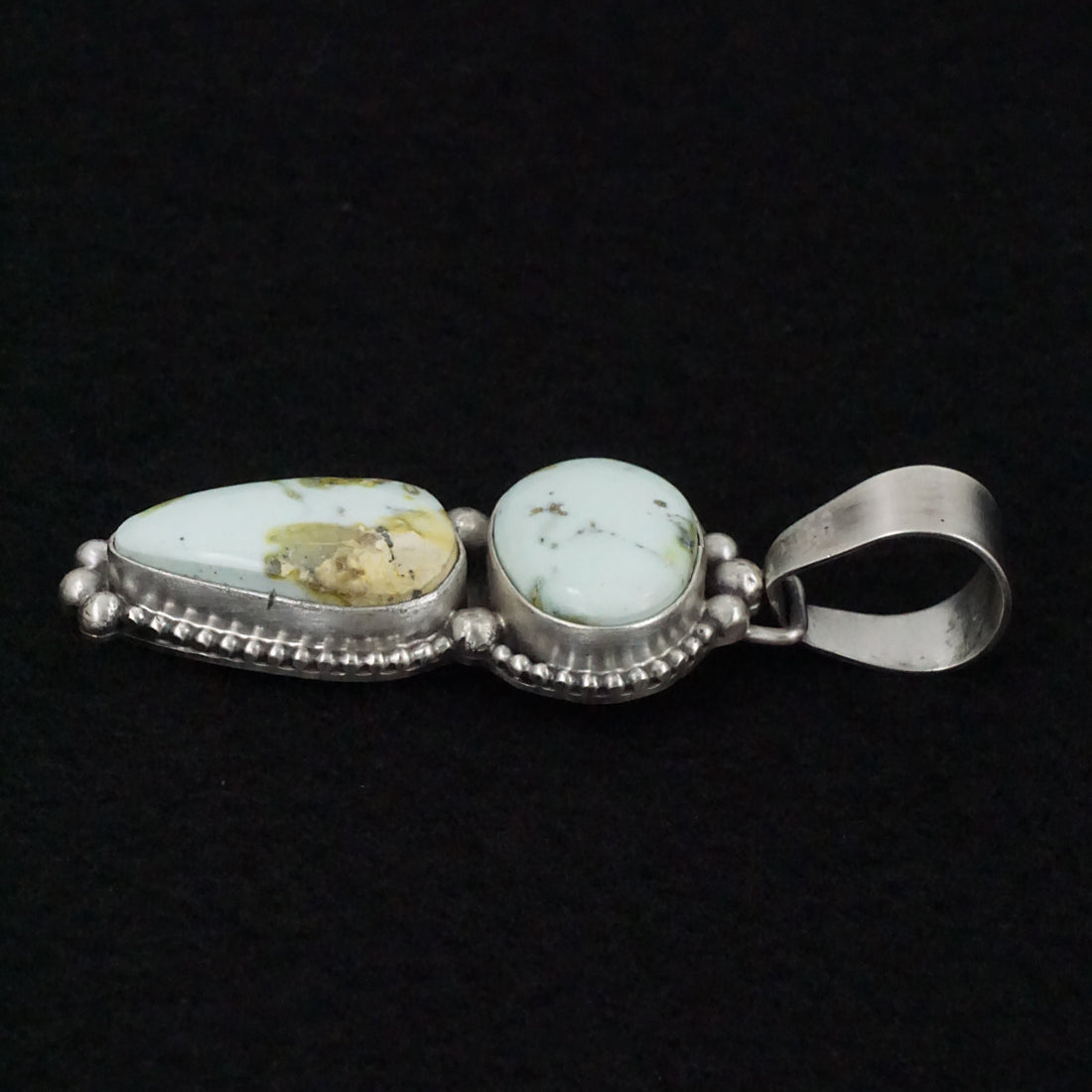 Bobby Johnson Variscite & Sterling Silver Pendant