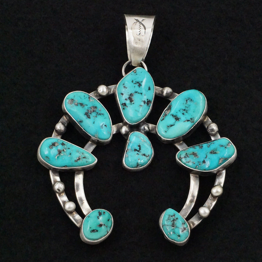 Darrin Livingston Turquoise & Sterling Silver Pendant