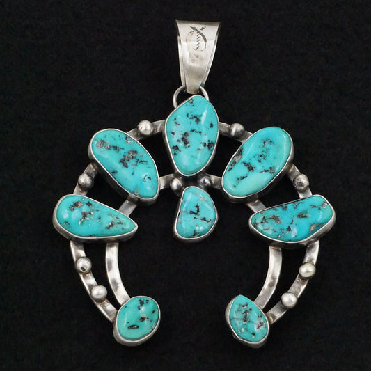 Darrin Livingston Turquoise & Sterling Silver Pendant