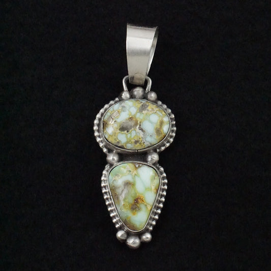 Bobby Johnson Variscite & Sterling Silver Pendant