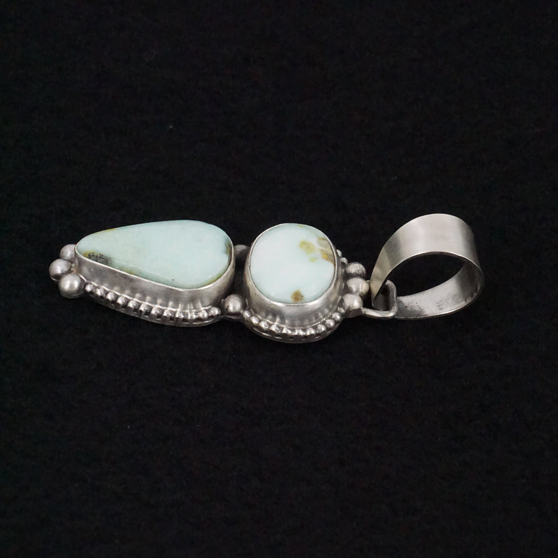 Bobby Johnson Variscite & Sterling Silver Pendant