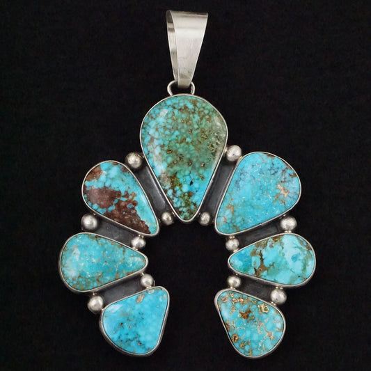 Darrin Livingston Turquoise & Sterling Silver Pendant