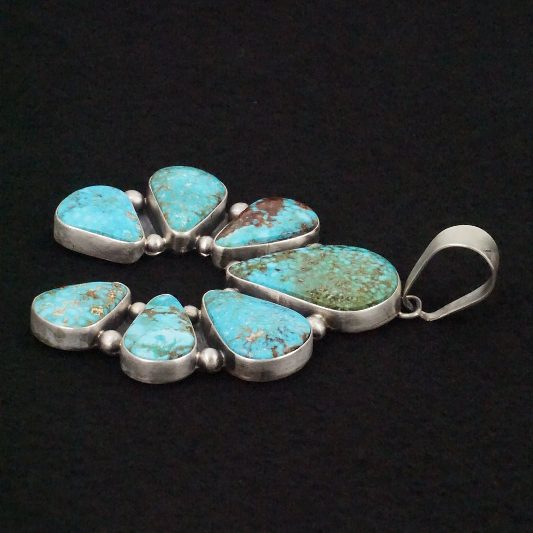 Darrin Livingston Turquoise & Sterling Silver Pendant