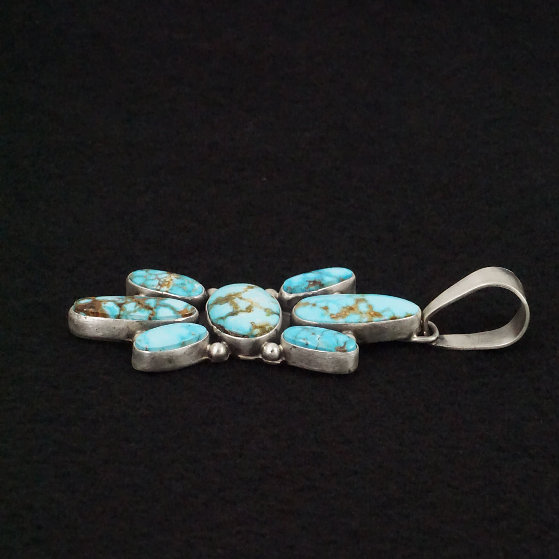 Darrin Livingston Turquoise & Sterling Silver Pendant