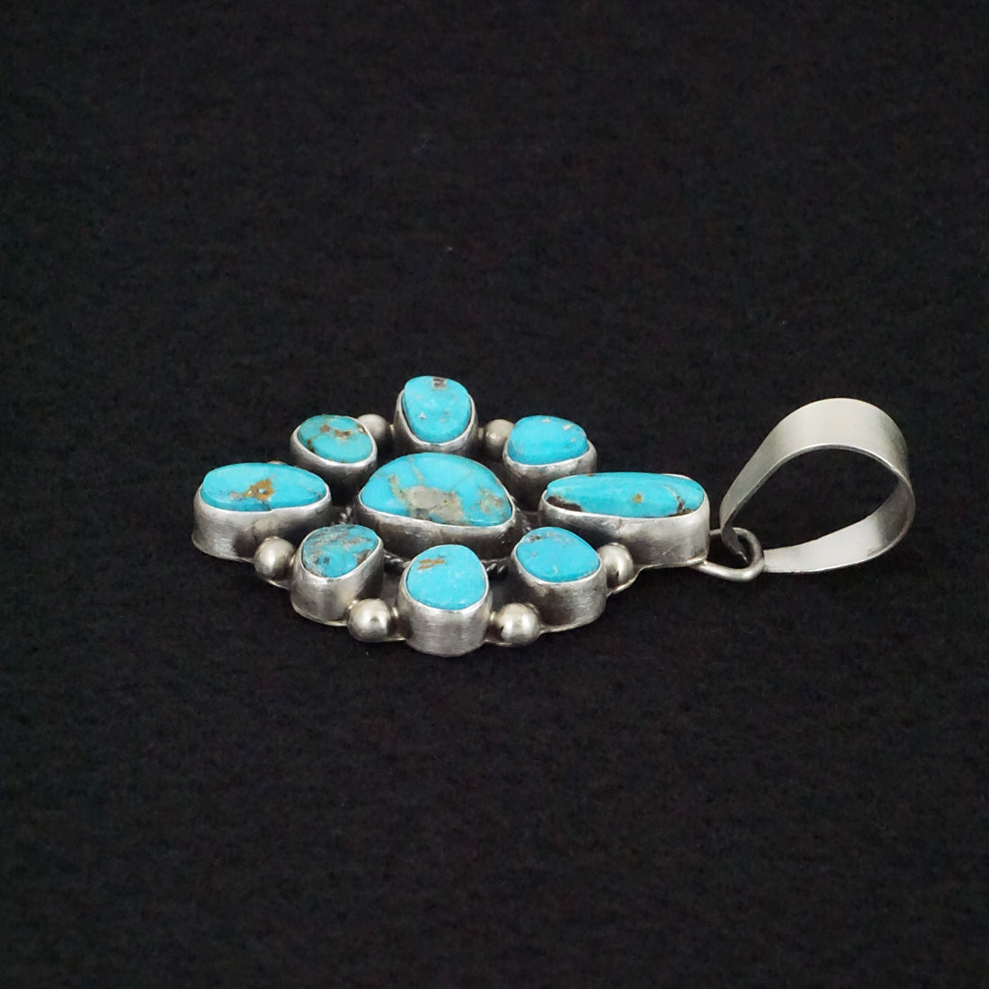 Kathleen Livingston Turquoise & Sterling Silver Pendant