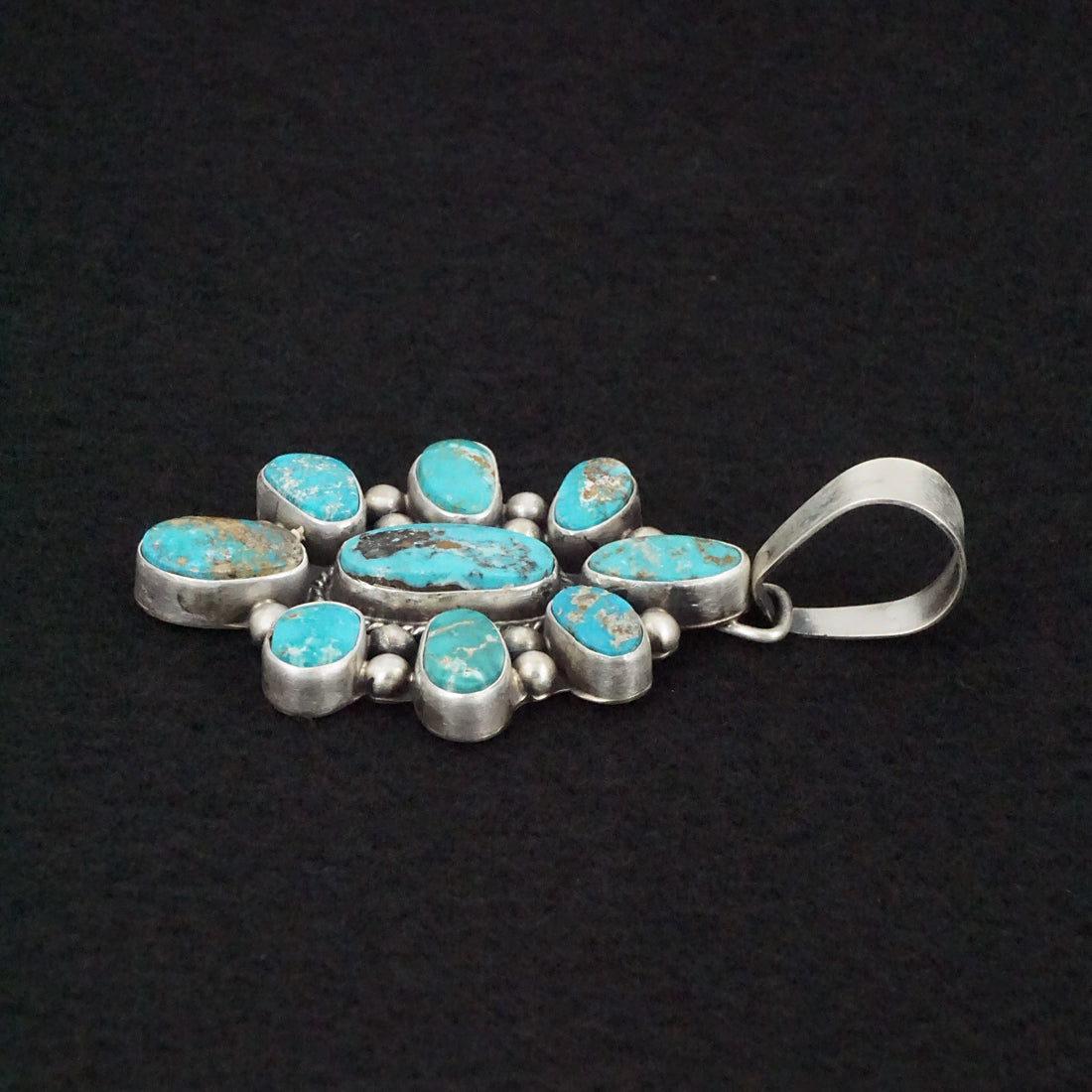 Kathleen Livingston Turquoise & Sterling Silver Pendant