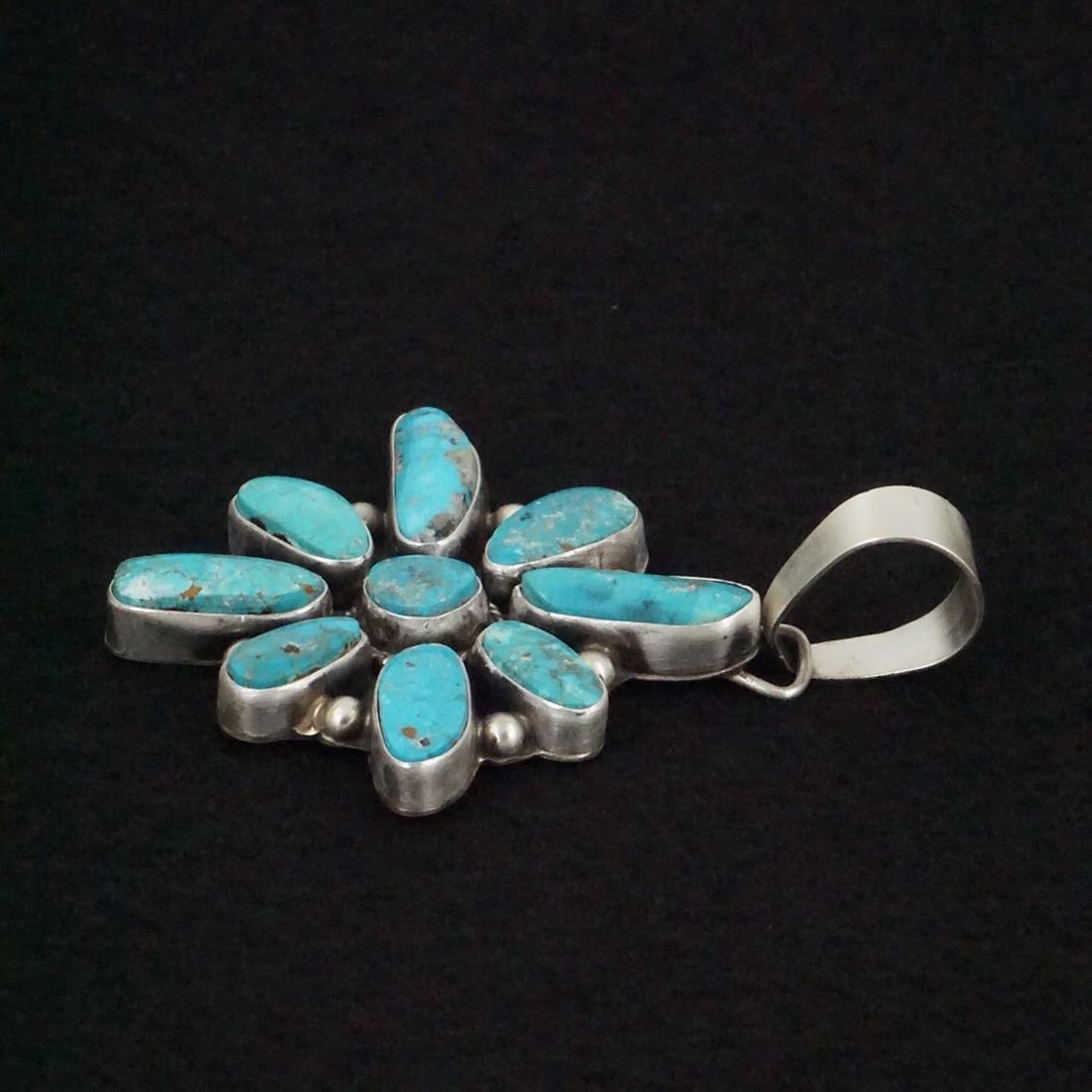 Kathleen Livingston Turquoise & Sterling Silver Pendant