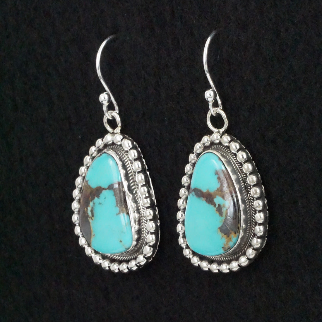 Jimmy Garcia Turquoise & Sterling Silver Earrings