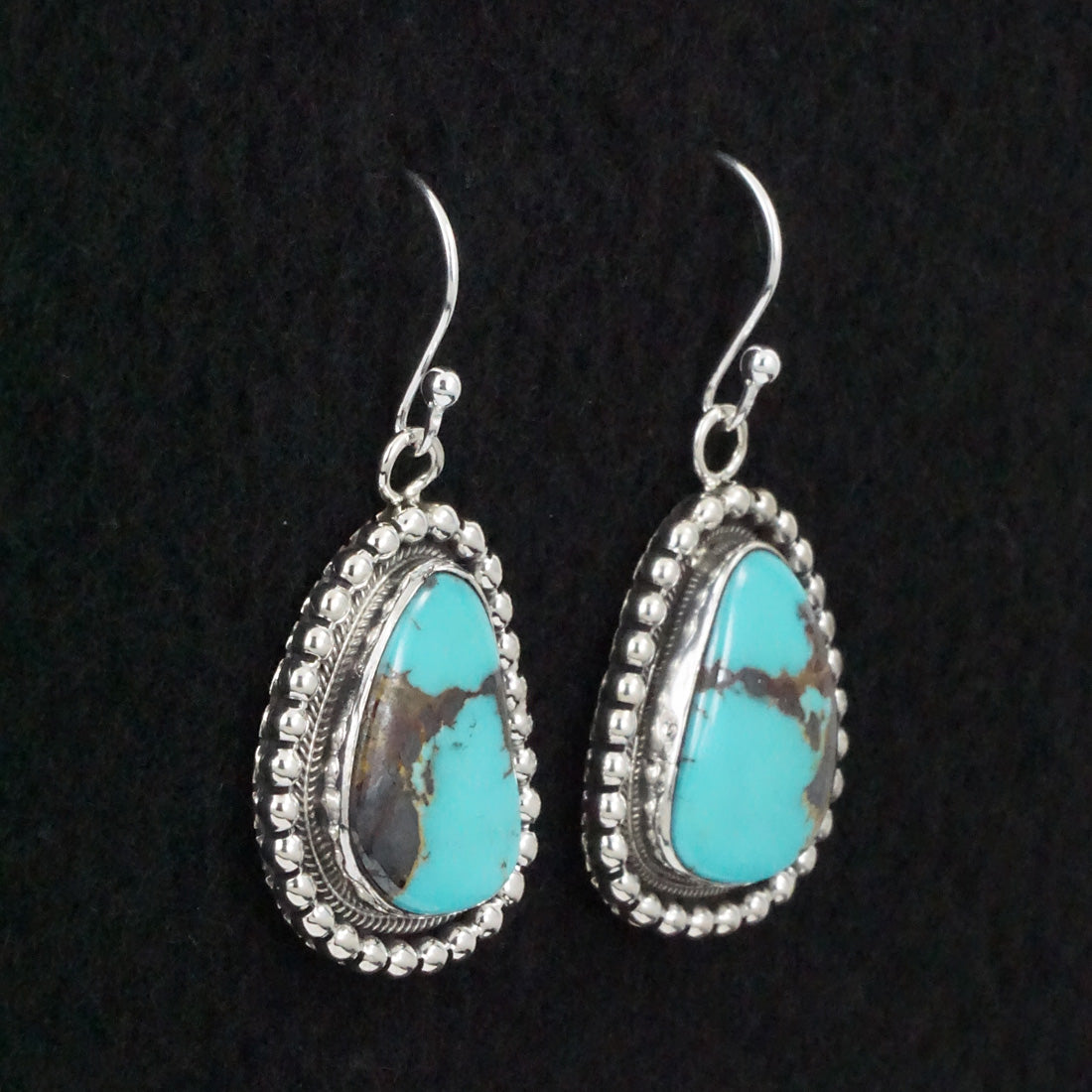 Jimmy Garcia Turquoise & Sterling Silver Earrings